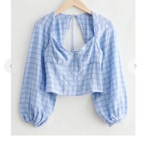 & Other Stories Puffed Sleeve Blouse